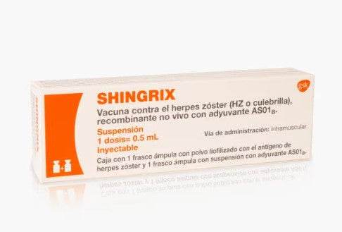Shingrix Vacuna Frasco 0.5Ml Con 1 Ampulas (Herpes Zoster) - WeCare Pharma