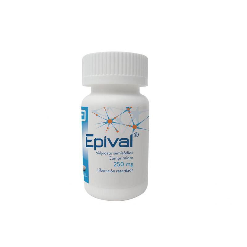 Epival 250Mg Con 30 Comprimidos (Valproato Semisodico)