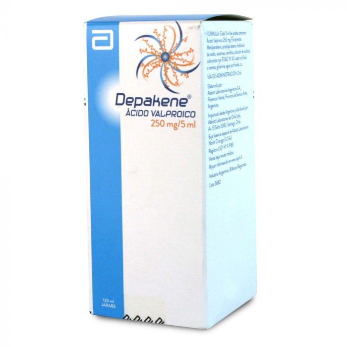 Depakene Jarabe 250Mg/5Ml 120Ml (Acido Valproico)