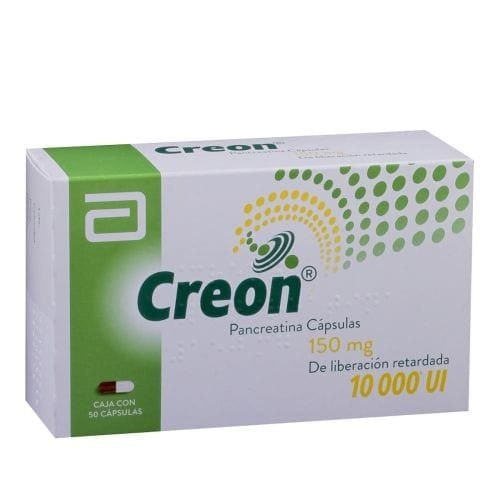 Creon 150Mg Con 50 Capsulas (Pancreatina)