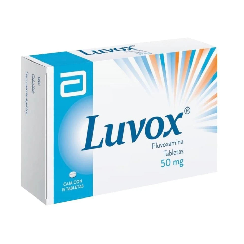 Luvox 50Mg Con 15 Tabletas (Fluvoxamina)