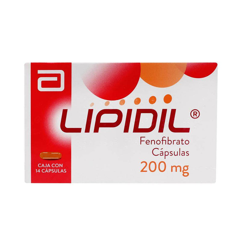 Lipidil 200Mg Con 14 Tabletas (Fenofibrato) - WeCare Pharma