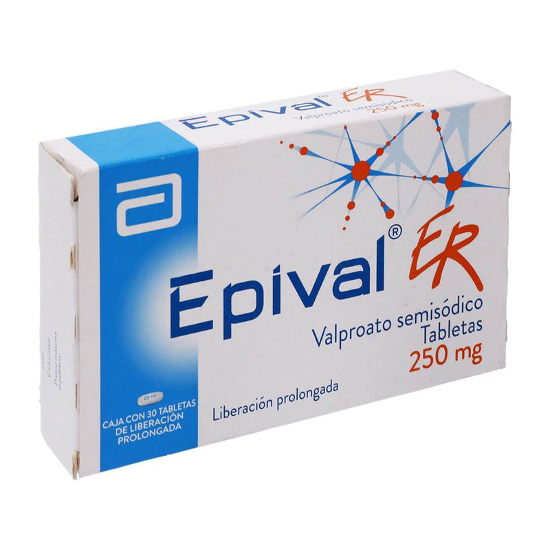 Epival Er 250Mg Con 30 Tabletas (Valproato Semisodico) - WeCare Pharma