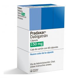 Pradaxar 150Mg Con 60 Capsulas (Dabigatran)