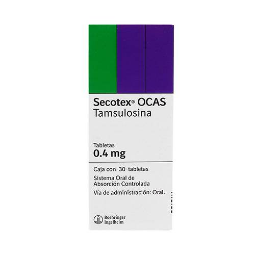 Secotex Ocas 0.4Mg Con 30 Tabletas (Tamsulosina) - WeCare Pharma