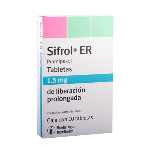 Sifrol Er 1.5Mg Con 10 Tabletas (Pramipexol) - WeCare Pharma