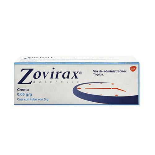 Zovirax Crema 5G (Aciclovir)