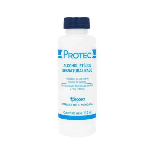 Alcohol Etí­lico Desnaturalizado Protec 110Ml - WeCare Pharma