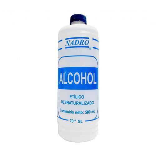 Alcohol Etí­lico Desnaturalizado Nadro 500Ml - WeCare Pharma