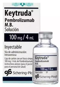 Keytruda Frasco 100Mg/4Ml Con 1 Ampulas (Pembrolizumab)