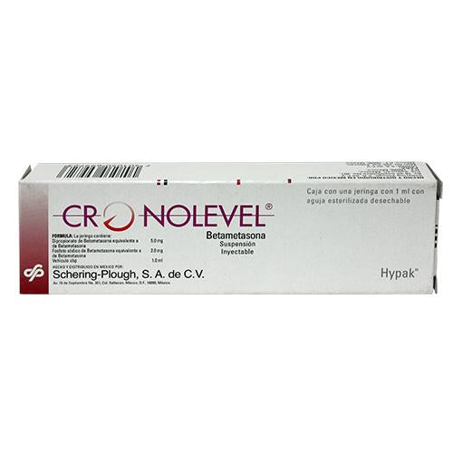 Cronolevel 5Mg/2Mg 1Ml Con 1 Ampulas (Betametasona)