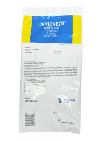 Invionezo Solución Inyectable 2Mg/Ml 300Ml Bolsa Con 1 (Linezolid) - WeCare Pharma