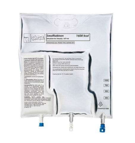Smofkabiven Central 1600Kcal 1477Ml (Npt) - WeCare Pharma