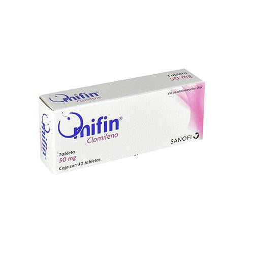 Omifin 50Mg Con 30 Tabletas (Clomifeno)