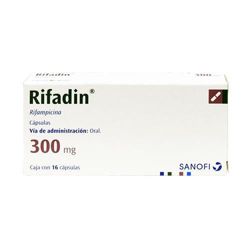 Rifadin 300Mg Con 16 Capsulas (Rifampicina)