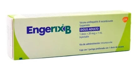 Engerix B Ad Jeringa 0.5Ml Con 1 (Vacuna Hepatitis B)