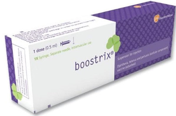 Boostrix Jeringa 0.5Ml Con 1 (Vac Refuerzo Difteria/Tetanos/Pertussis)