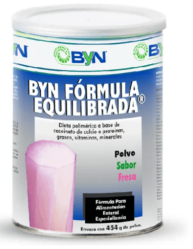 Byn Formula Equilibrada Polumerica Sabor Fresa Polvo 454G - WeCare Pharma