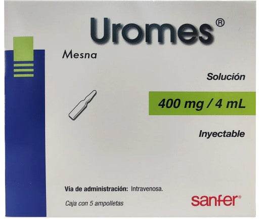 Uromes 400Mg/4Ml Con 5 Ampulas (Mesna) - WeCare Pharma