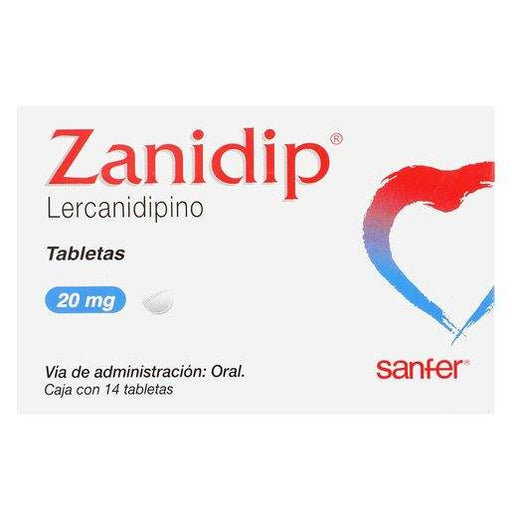 Zanidip 20Mg Con 14 Tabletas (Lercanidipino) - WeCare Pharma