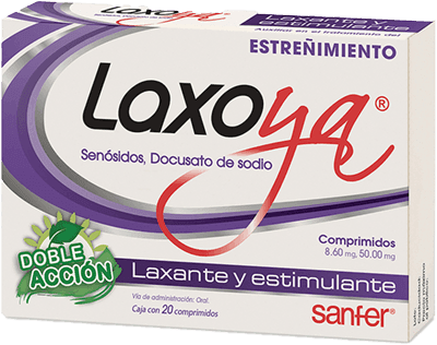 Laxoya 8.6Mg/50Mg Con 20 Comprimidos (Senosidos/Docusato De Sodio) - WeCare Pharma
