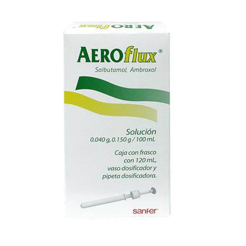 Aeroflux Suspensión 0.04G/0.15G 120Ml (Salbutamol/Ambroxol) - WeCare Pharma