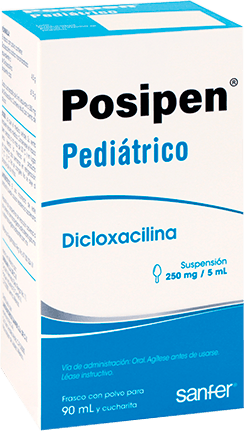 Posipen Suspensión 250Mg/5Ml 90Ml (Dicloxacilina)