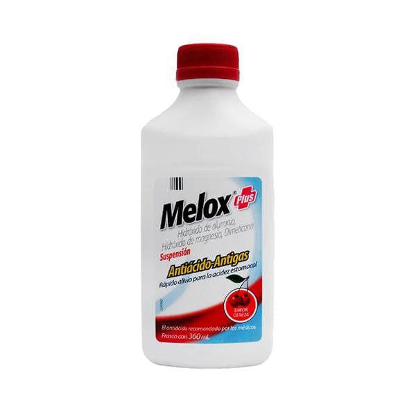 Melox Plus Suspensión 360Ml Cereza (Aluminio/Magnesio/Dimeticona) - WeCare Pharma