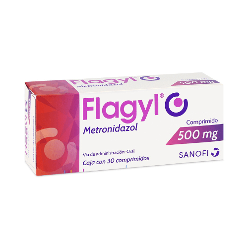 Flagyl 500Mg Con 30 Tabletas (Metronidazol)