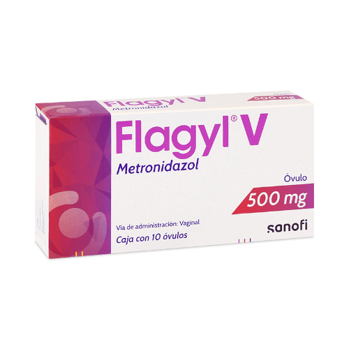 Flagyl Ovulos 500Mg Con 10 (Metronidazol)