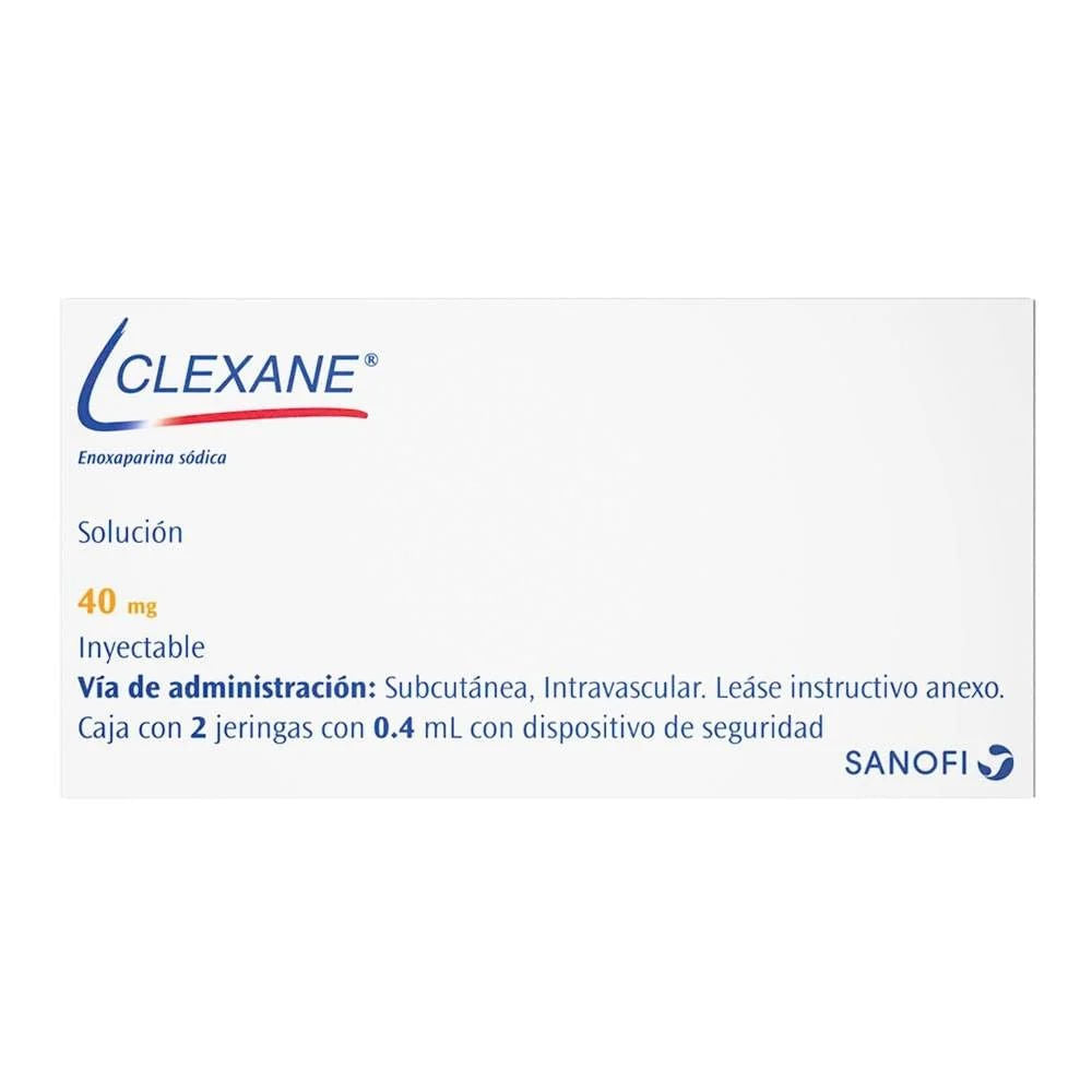 Clexane Jeringa 40Mg Con 2 (Enoxaparina)