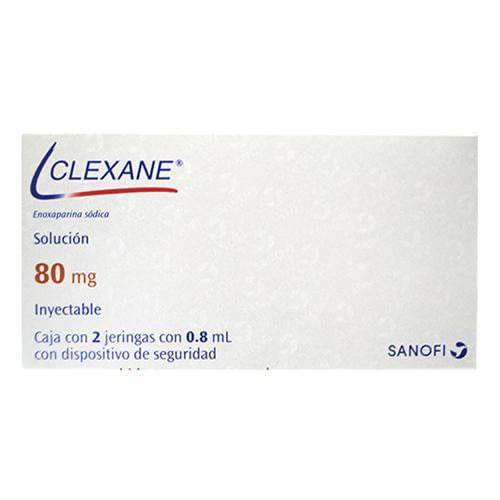 Clexane Jeringa 80Mg Con 2 (Enoxaparina) - WeCare Pharma