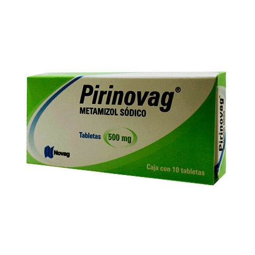 Pirinovag 500Mg Con 10 Novag Tabletas (Metamizol Sodico) - WeCare Pharma