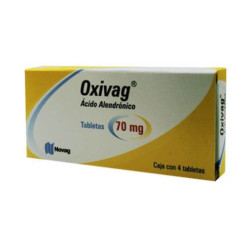 Oxivag (Acido Alendronico) Tabletas 70Mg Con 4 - WeCare Pharma