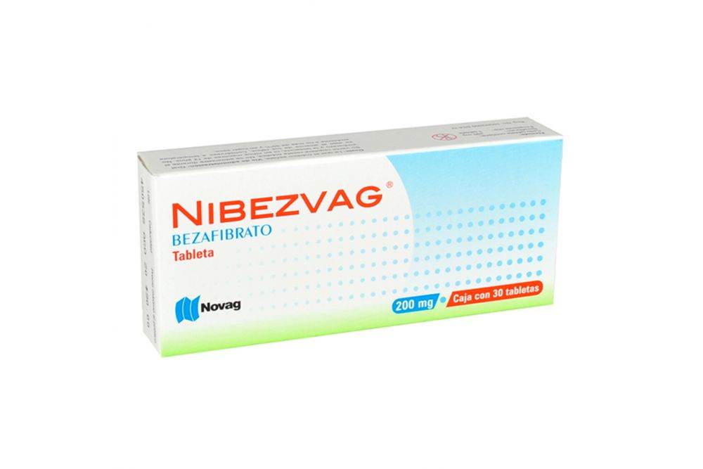 Nibezvag 200Mg Con 30 Tabletas (Bezafibrato) - WeCare Pharma