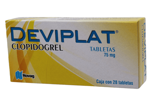 Deviplat 75Mg Con 28 Tabletas (Clopidogrel) - WeCare Pharma