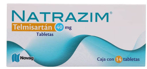 Natrazim 40Mg Con 14 Tabletas (Telmisartan) - WeCare Pharma
