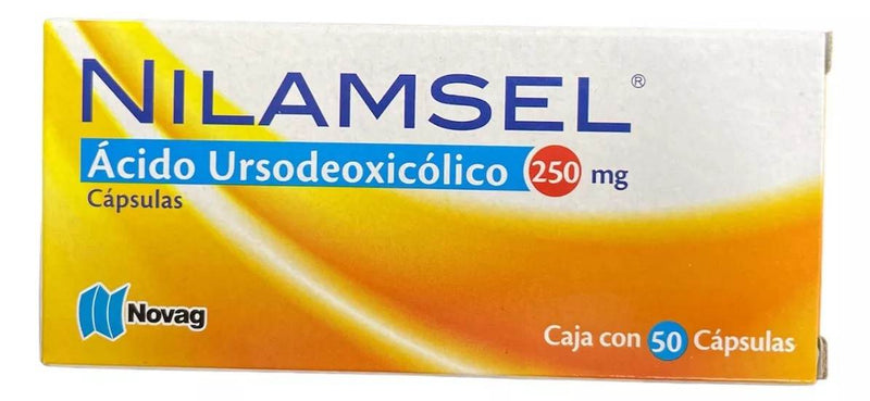 Nilamsel 250Mg Con 50 Capsulas (Acido Ursodeoxicolico) - WeCare Pharma