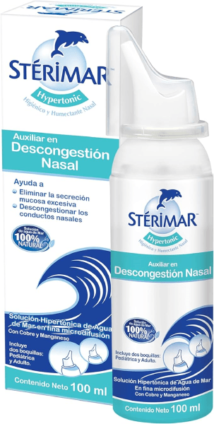 Sterimar Hypertonic Spray 100Ml (Aguya De Mar/Cobre/Manganeso)