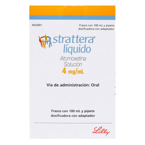 Strattera Liquido Solución 4Mg/1Ml 100Ml (Atomoxetina)