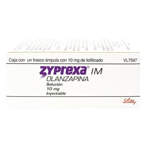 Zyprexa Im Frasco 10Mg Con 1 Ampulas (Olanzapina)