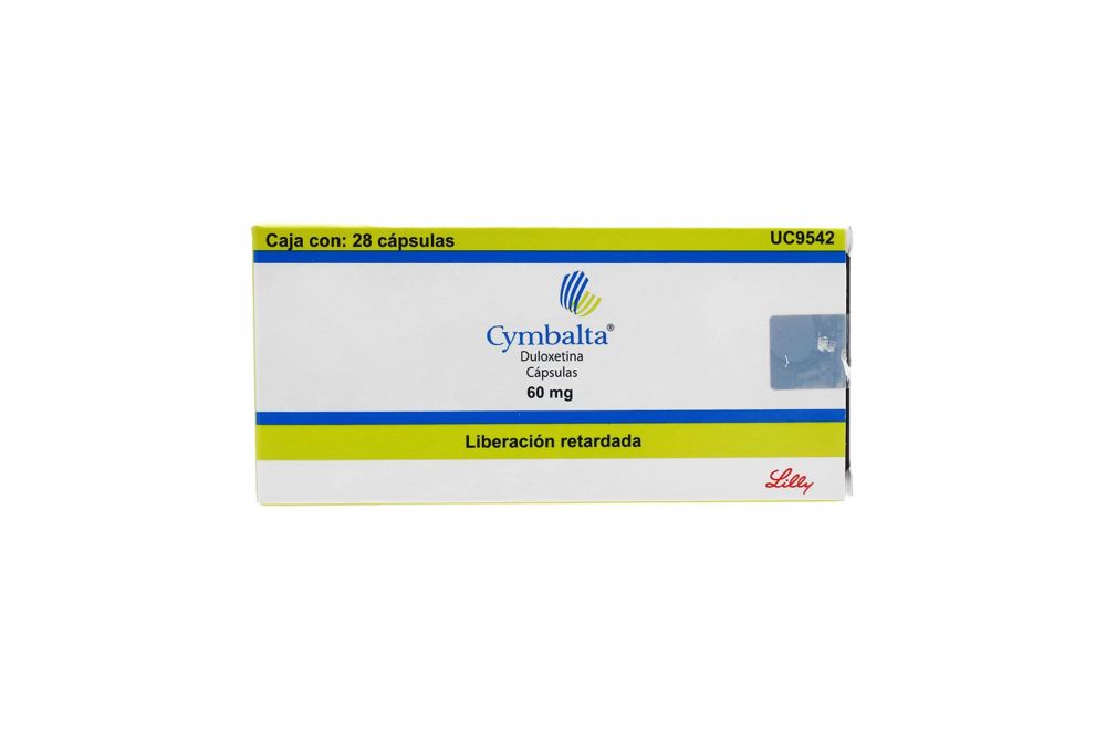 Cymbalta 60Mg Con 28 Capsulas (Duloxetina)