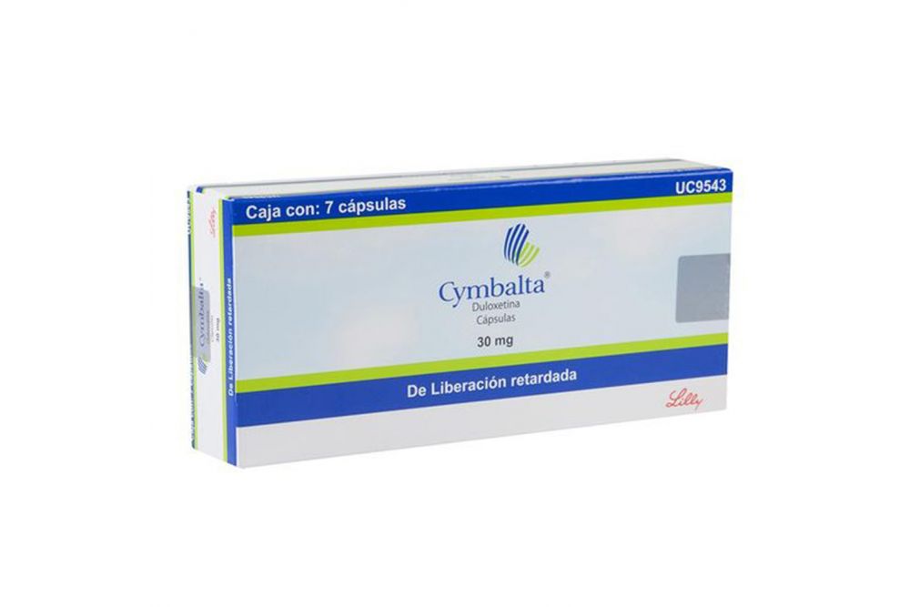 Cymbalta 30Mg Con 7 Capsulas (Duloxetina)