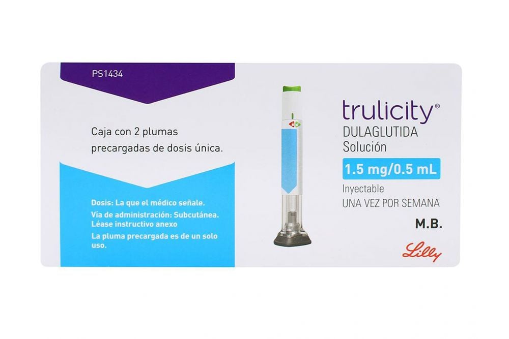 Trulicity Pluma 1.5Mg/0.5Ml Con 2 (Dulaglutida)