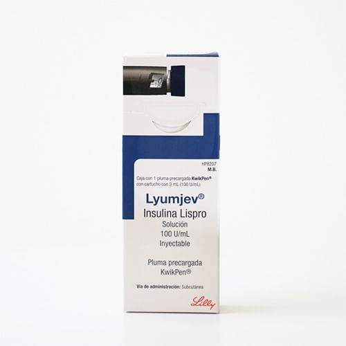 Lyumjev Pluma Prellenada 100Unid 3Ml Con 1 (Insulina Lispro) - WeCare Pharma