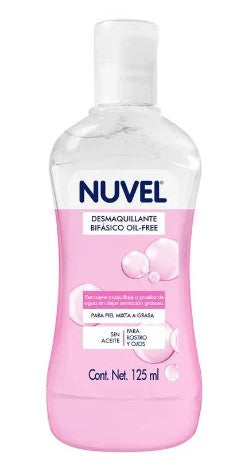 Nuvel Desmaquillante Bifasico Oil-Free 125Ml