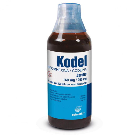 Kodel (Bromhexina/Codeina) Jbe 160Mg/200Mg 200Ml - WeCare Pharma
