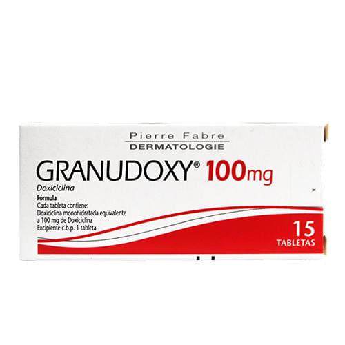 Granudoxy 100Mg Con 15 Tabletas (Doxiciclina) - WeCare Pharma
