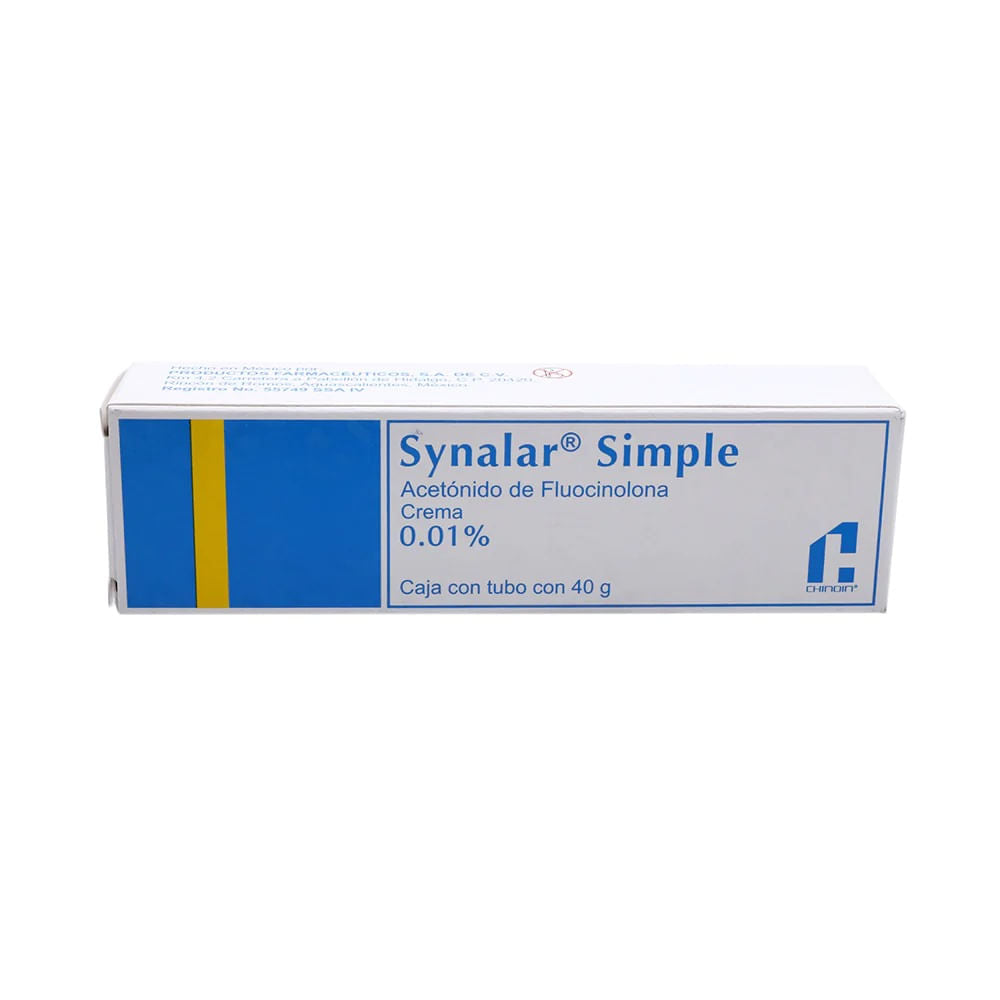 Synalar Simple Crema 0.01% 40G (Fluocinolona)