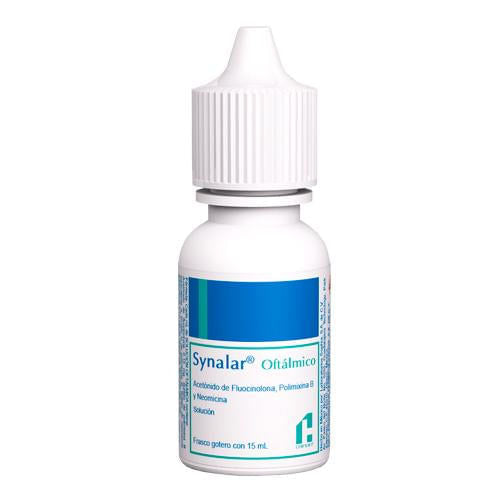 Synalar Oft Gotas 15Ml (Fluocinolona/Polimixina B/Neomicina)